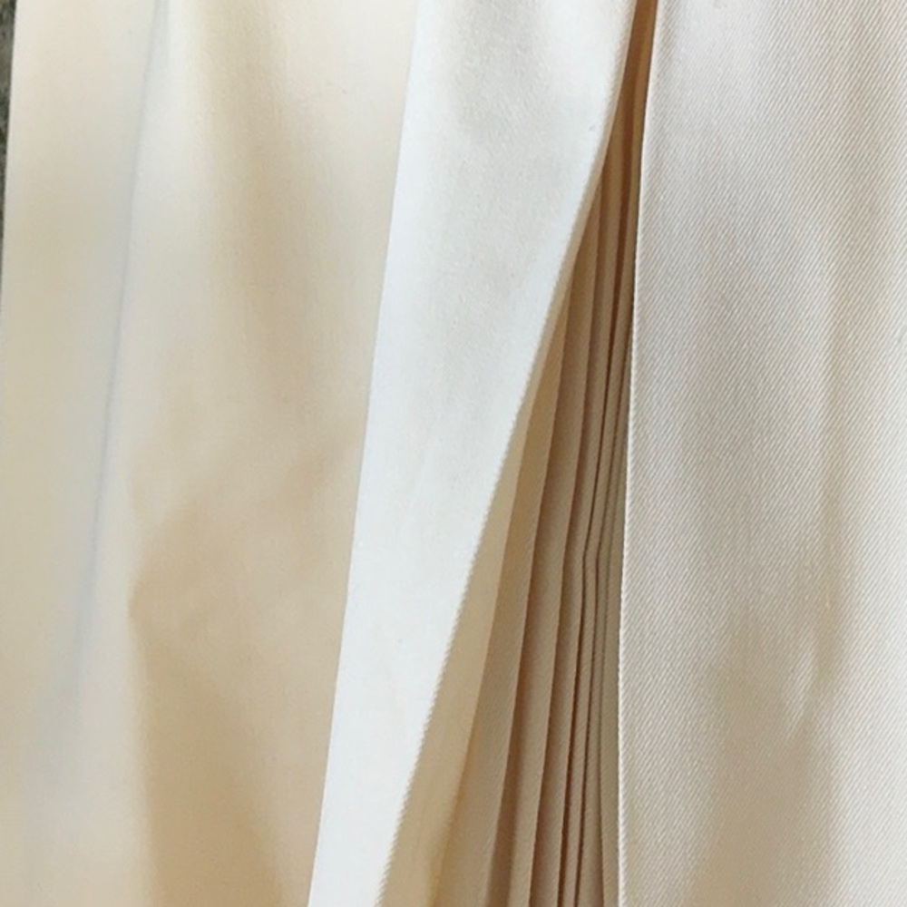 Wool Cream Skirt
